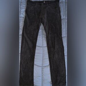 H & M Men’s Corduroy Black Pants